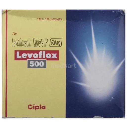 levoflox 500mg tablet 10's